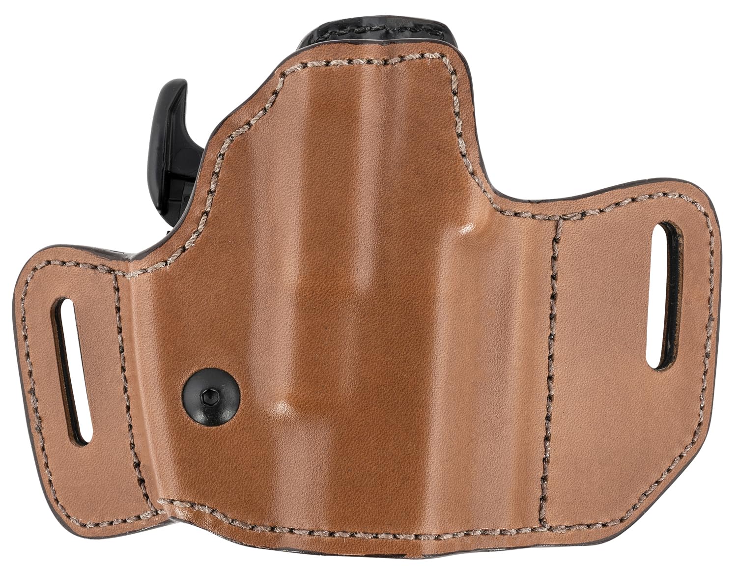 BIANCHI 126GLS Assent Pro-Fit Open-Top Leather Holster with GLS Retention