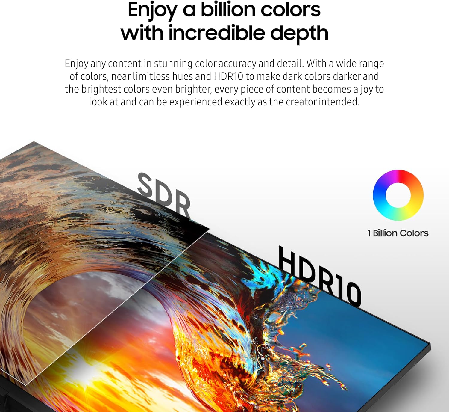 SAMSUNG Viewfinity S65UA Series 34-Inch Ultrawide QHD Curved Monitor, 100Hz, USB-C, HDR10 (1 Billion Colors)