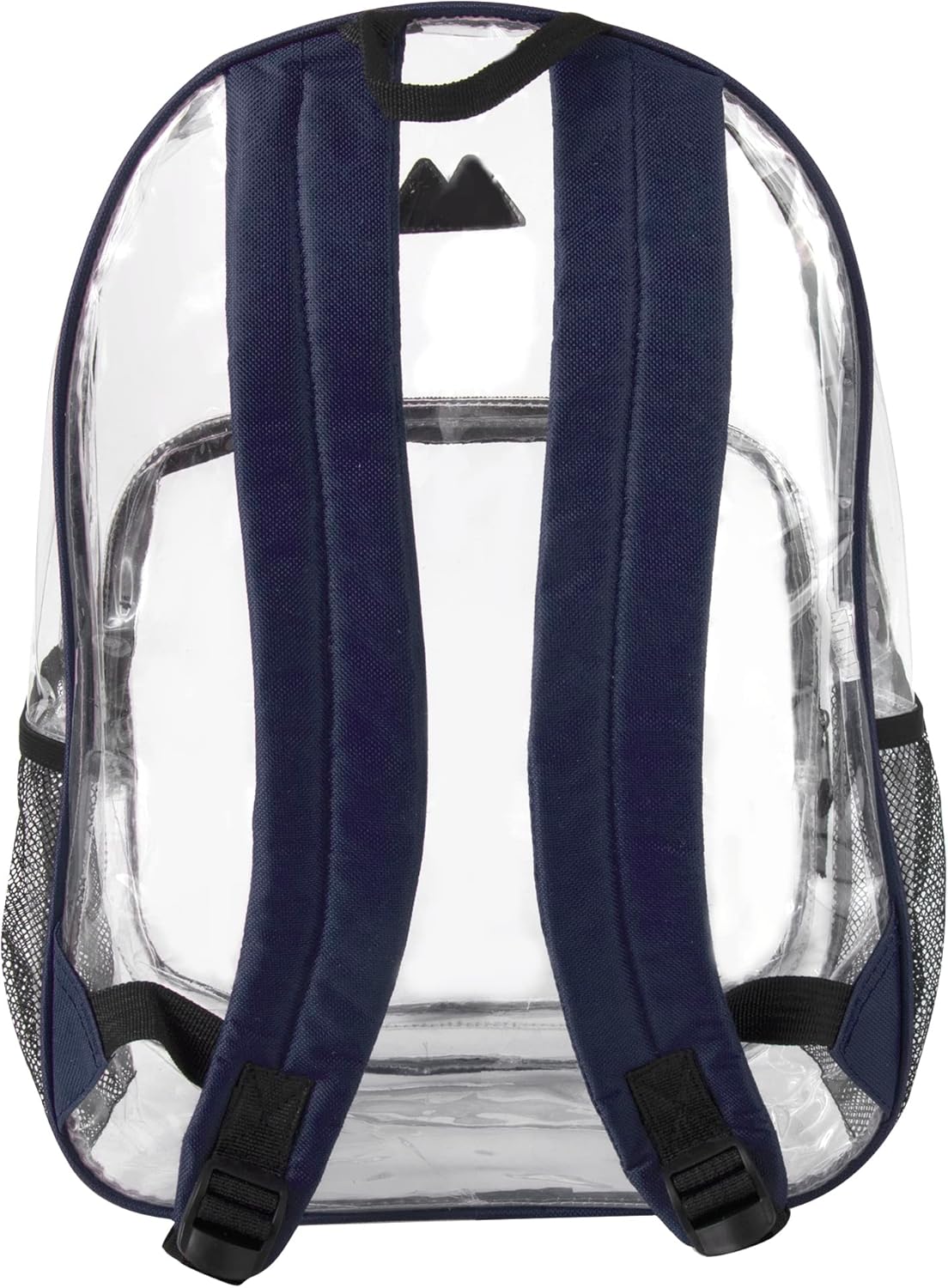 Summit Ridge Waterproof Clear Backpack with Water Bottle Holder - Stadium Approved Heavy-Duty Clear Backpack