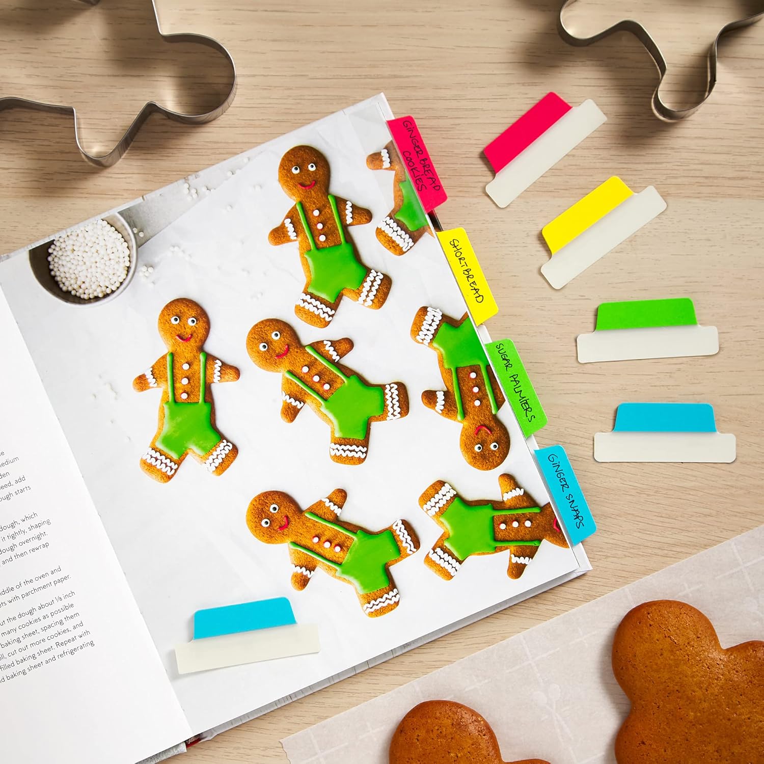 Avery Margin Ultra Tabs — Repositionable 2-Sided Writable Page Tabs