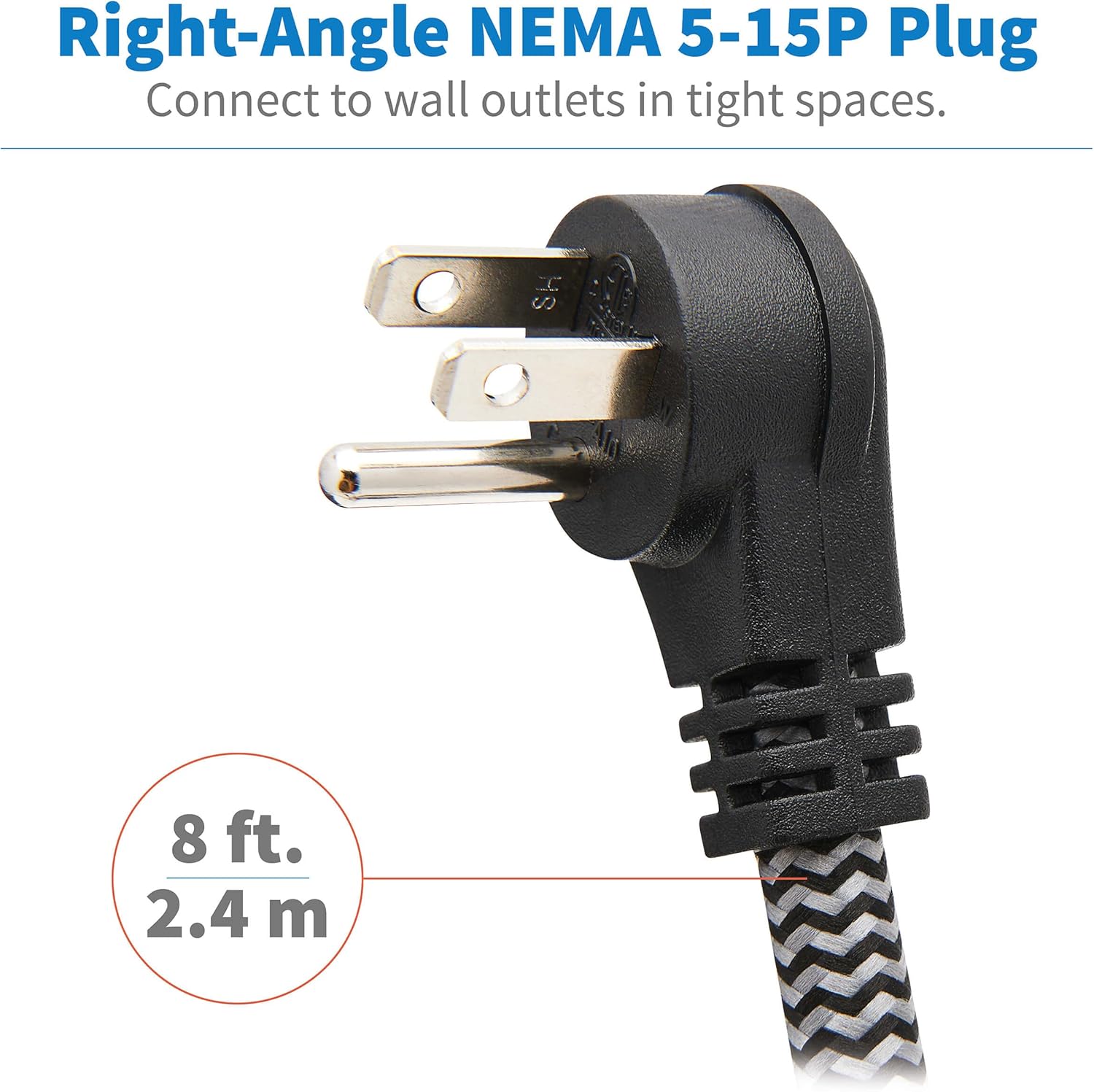 Tripp Lite TLP606UCTOWER Surge Protector Tower with USB Ports, 1800 Joules, 6-Outlets, 3 USB-A + 1 USB-C, 8ft Cord