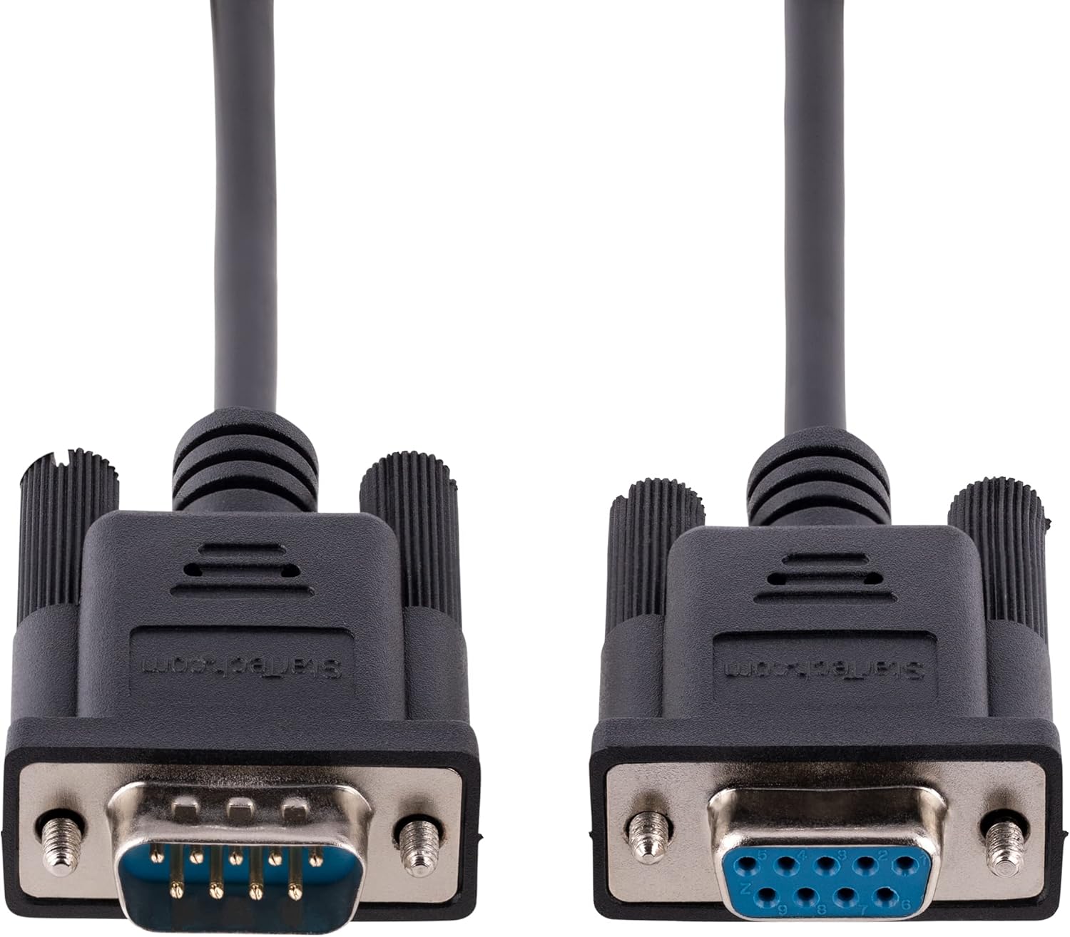 StarTech.com 3m RS232 Serial Null Modem Cable, Crossover Serial Cable withAl-Mylar Shielding