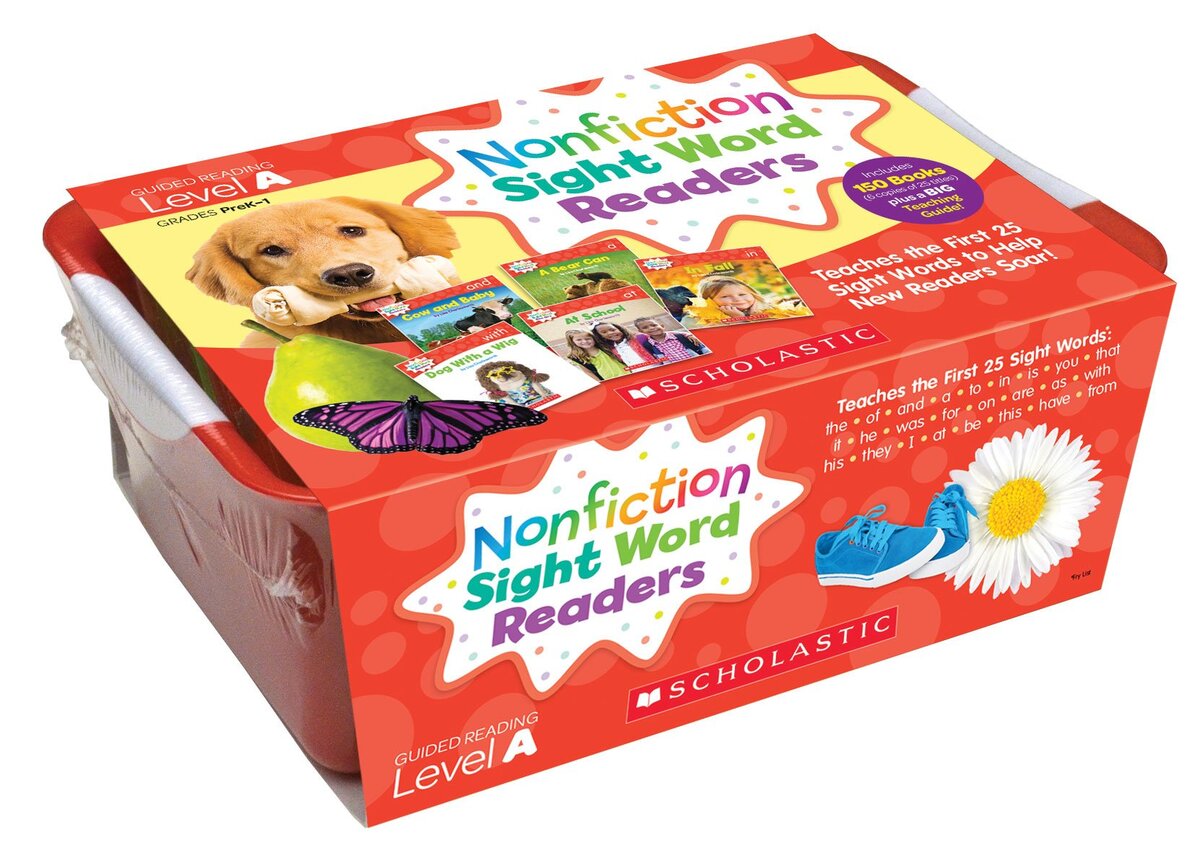 Nonfiction Sight Word Readers Classroom Tub Level A (Nonfiction Sight Word Readers Classroom Tubs)