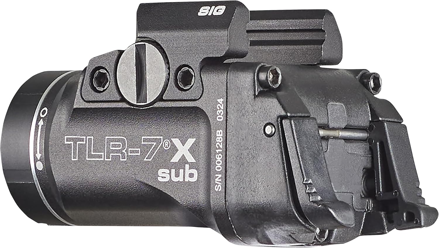 Streamlight 69406 TLR-7 X sub USB 500-Lumen 5000-Candela Weapon Light Designed Exclusively and Solely for Sig Sauer P365/XL