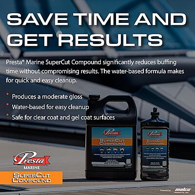 PRESTA SuperCut Compound for Marine and Industrial Use