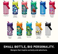 CAMELBAK Thrive Flip Straw Kids Bite Valve Water Bottle 14oz Tritan Renew