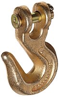 CM 62273 70 Carbon Clevis Grab Hook, Painted, 5/16" Size, 4700 lbs Working Load Limit