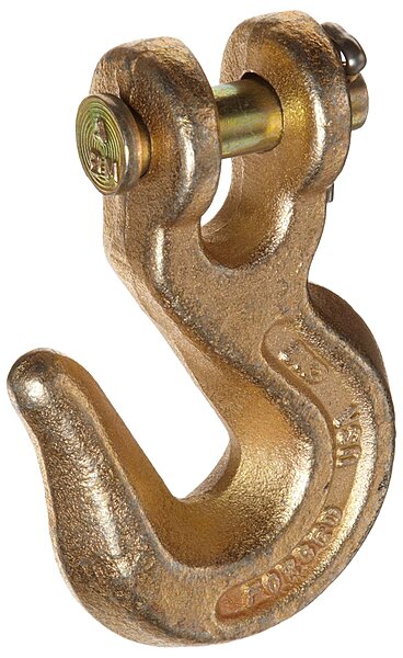 CM 62273 70 Carbon Clevis Grab Hook, Painted, 5/16" Size, 4700 lbs Working Load Limit