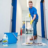 OdoBan Disinfectant Concentrate and Odor Eliminator, 1 Gallon, Fresh Linen Scent 128 Fl Oz (Pack of 1)