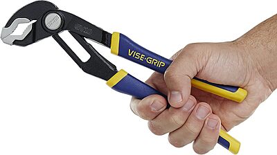 IRWIN Tools VISE-GRIP GrooveLock Pliers Set, V-Jaw, 2 Piece, 2078709 Regular Pliers Set