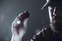 Streamlight 66320 MacroStream USB 500-Lumen 2000-Candela Rechargeable EDC Compact LED Flashlight with USB Cable, Black