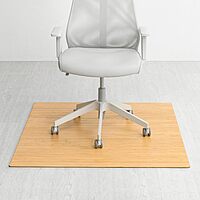 Anji Mountain Office Chairmat Thickest & Sturdy Bamboo Chairmats Highly Premium Quality Anti-Slip Heavy Duty