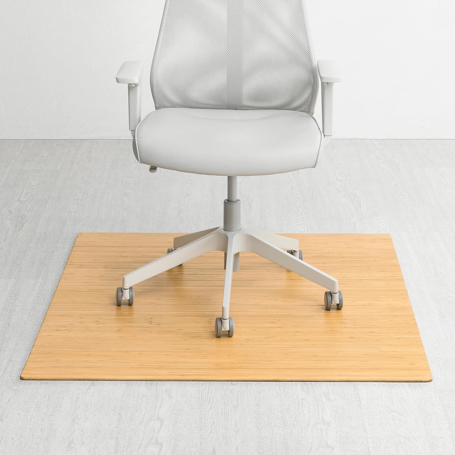 Anji Mountain Office Chairmat Thickest & Sturdy Bamboo Chairmats Highly Premium Quality Anti-Slip Heavy Duty