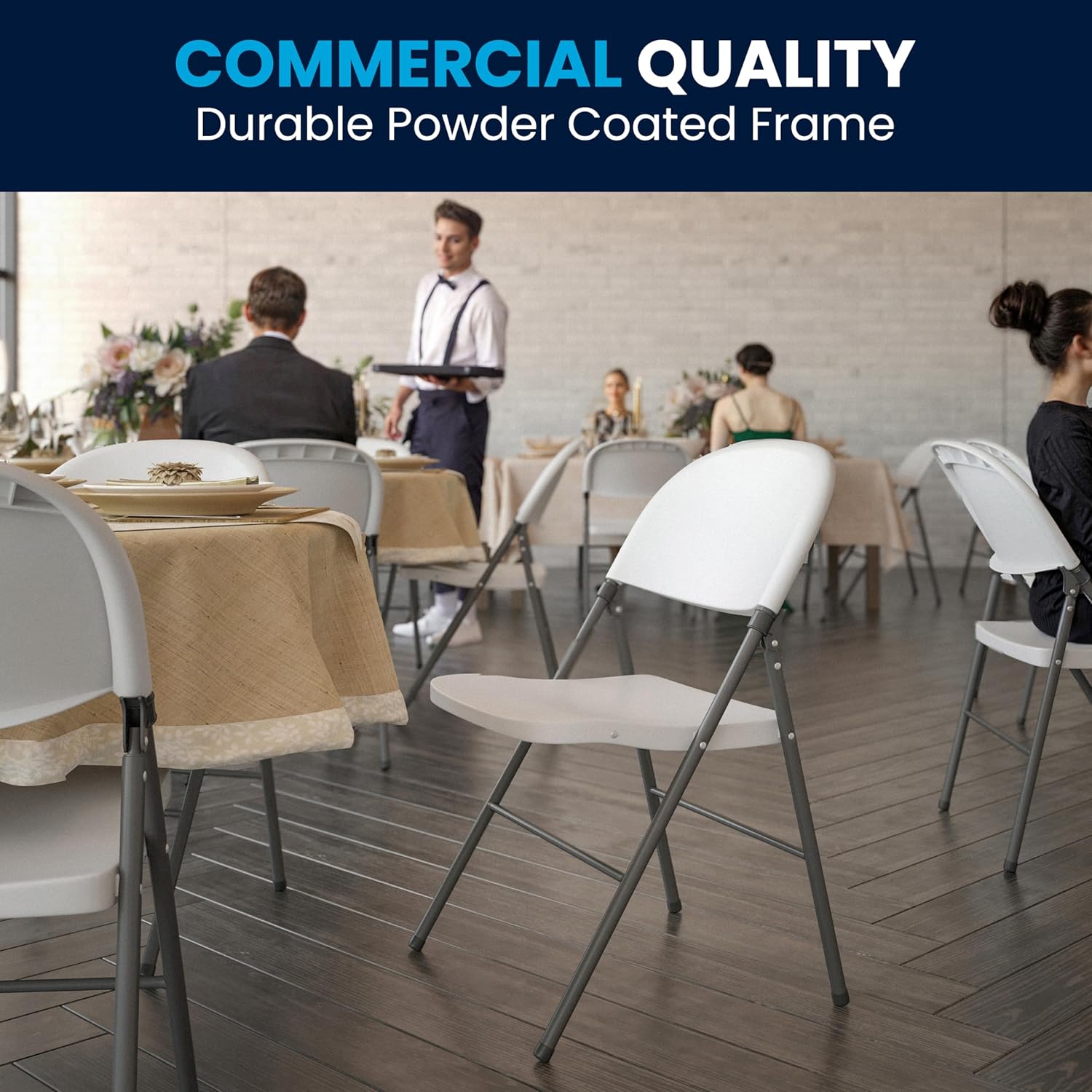Flash Furniture HERCULES Plastic Folding Chairs