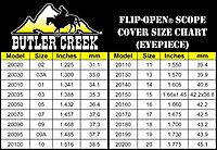BUTLER CREEK Flip-Open Scope Cover