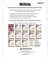 Spectrum 6th Grade Writing Workbooks, Ages 11 to 12, 6th Grade Writing, Informative, Argumentative