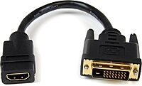 StarTech.com 8in HDMI to DVI-D Video Cable Adapter