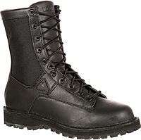 ROCKY Portland Lace-to-Toe Waterproof Public Service Boots 7 Black