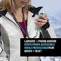 Nite Ize Hitch Phone Anchor & Lanyard – Secure Cell Phone - Anchor & Quick-Release Lanyard for Drop Protection & Convenience