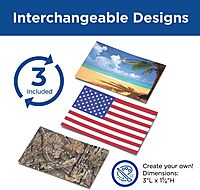 Mace Brand 80777 Chameleon Interchangeable Design Keychain Pepper Spray