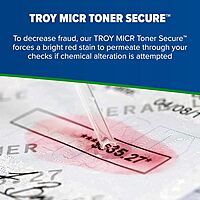 3001 MICR Toner Secure Standard Yield Cartridge, Check Printing, Coordinating HP Part Number: W1380A, Yields 1500 Pages