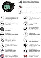 HAWKEYE DepthTrax 2B In-Dash Transom Mount Digital Depth Finder — 600 ft