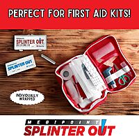 MEDIpoint Splinter-out, 10-Count Plastic Case (Pack of 5)