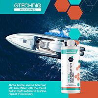 Gtechniq Metal Restoration Polish – Perfect for Boats, Yachts, Ships, Trawlers, Sailboats