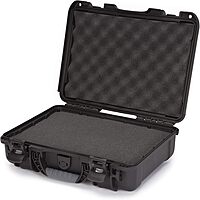 NANUK 910 Hard Case with Customizable Cubed Foam, IP67 Waterproof, Dustproof and Impact Resistant, 14.3” x 11.1” x 4.7”