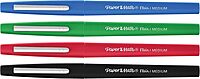Paper Mate Flair Porous-Point Pens, Medium Point, 0.7 mm, Assorted Ink Colors, Pack Of 4 Pens