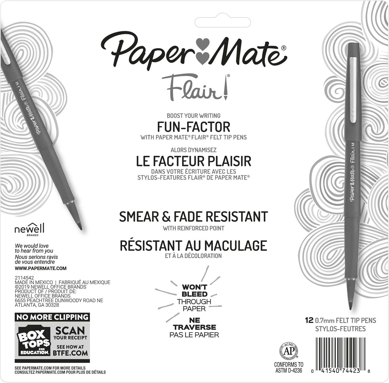 Paper Mate Flair Felt Tip Pens | Medium Point 0.7 Millimeter Marker Pens | School Supplies for Teachers & Students