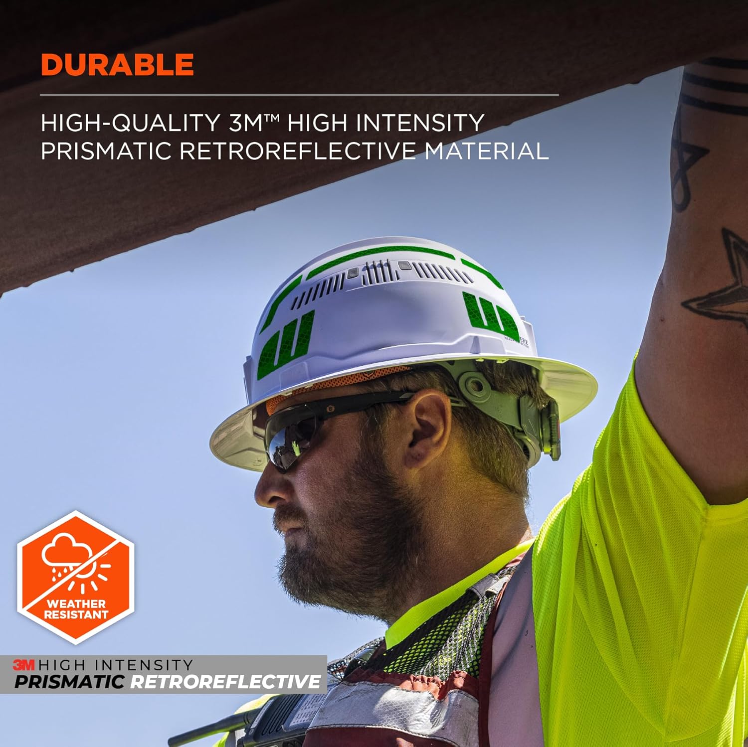 Ergodyne Skullerz 8961 Reflective Hard Hat Sticker Kit