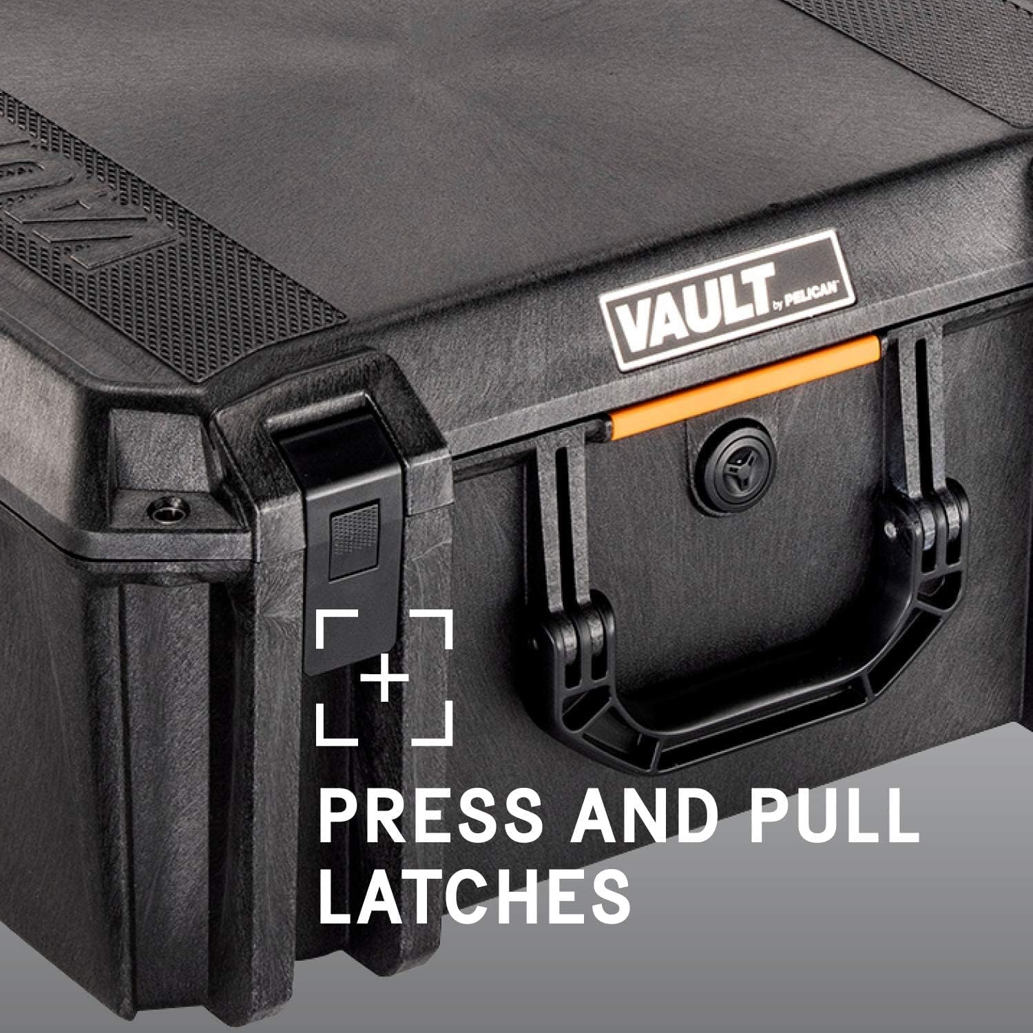 Pelican Vault V550 Hard Case (Camera, Pistol, Gear, Equipment) With Foam V550 Black