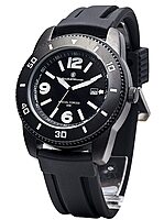 Smith & Wesson Paratrooper Men's Watch, 3ATM, Stainless Steel Caseback, Japanese Movement, Tactical Watch, Scratch Resistant