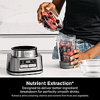 Ninja Blenders for Kitchen | Smoothie Blender, Mixer, Grinder - Premium Blending Performance for Sauces, Frozen Drinks, and More | 1200 Peak Watt Motor | SS101 Foodi Personal Smoothie Maker