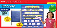 Scholastic Standard Pocket Chart, Blue
