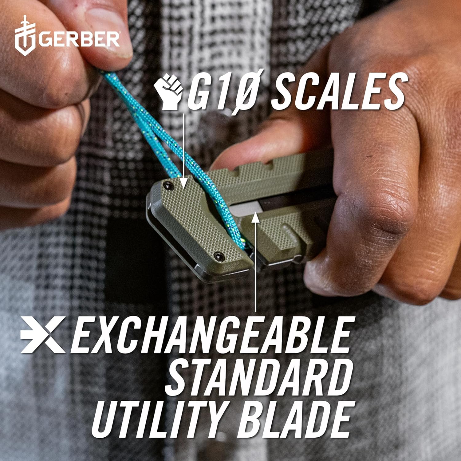 GERBER Prybrid Utility Knife with Pry Bar - Multi-Tool Pocket Razor Knife - EDC Knife