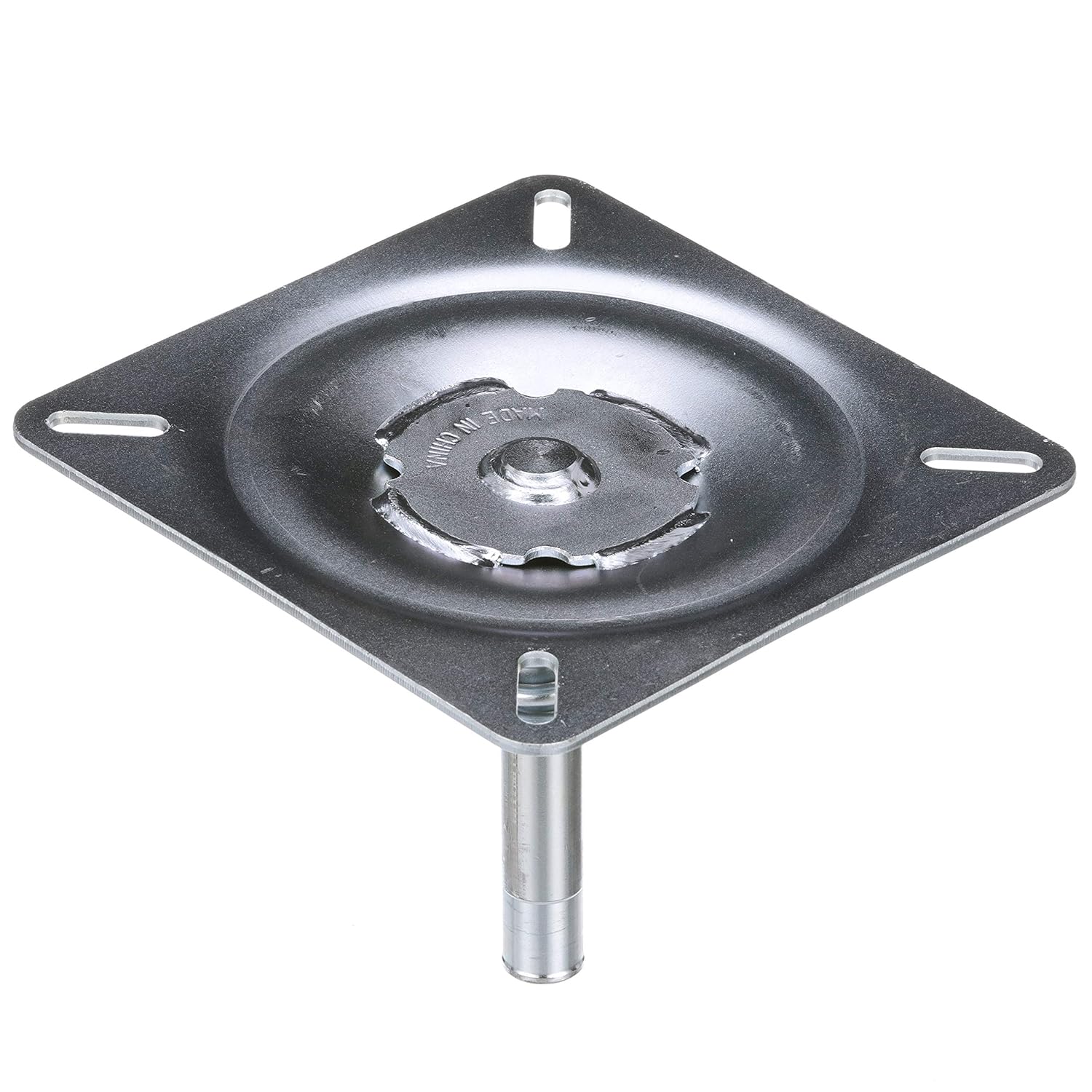 Attwood SP-1002 Lock’N’Pin ¾-Inch Pin Seat Mount, 2 ¾-Inch Steel Pin with Spring, 3-Degree Tilt