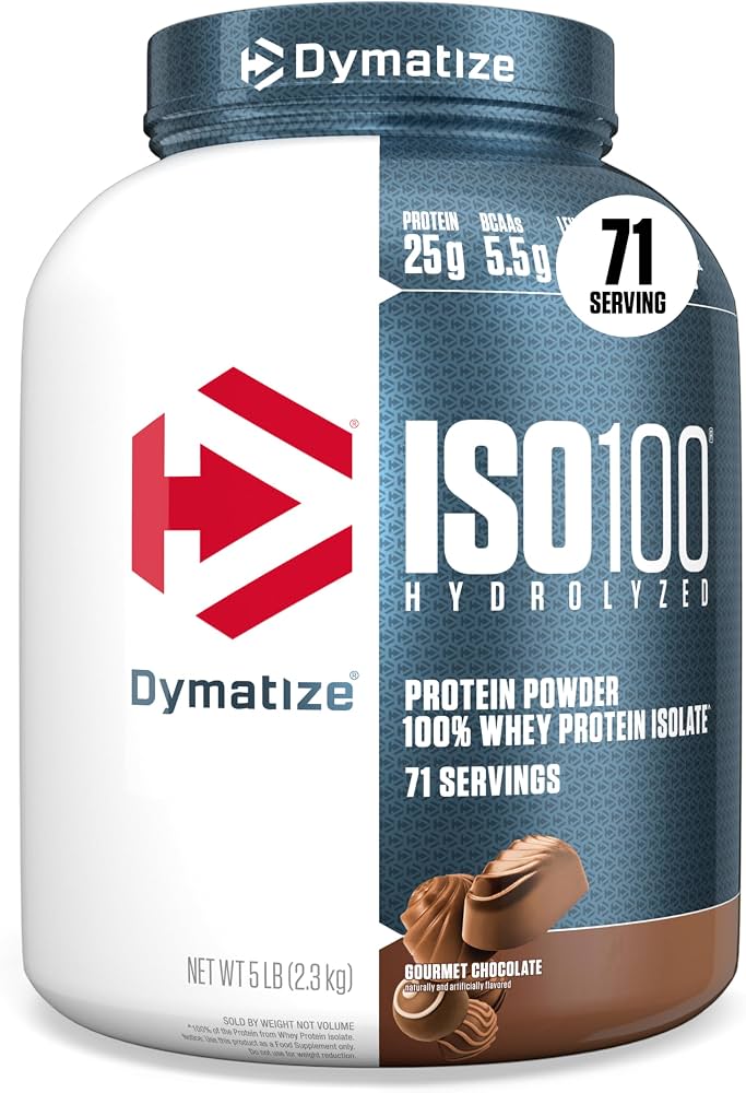 Dymatize ISO100 Hydrolyzed 100% Whey Protein Isolate Protein 71sv | بروتين ايزو 100 Dymatize ISO100 Hydrolyzed 100% Whey Protein Isolate Protein 71sv | بروتين ايزو 100