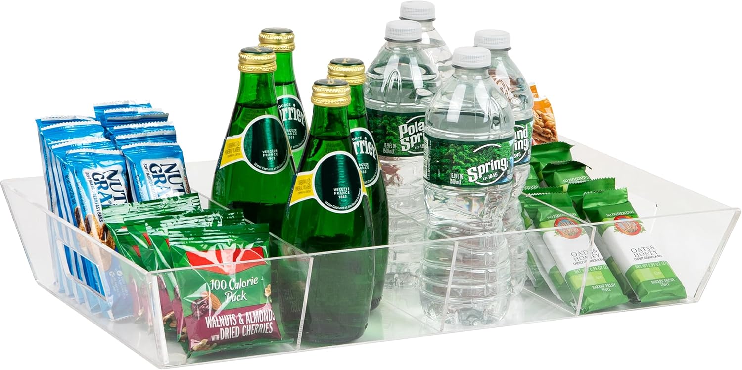 MIND READER Snack Tray Countertop Organizer