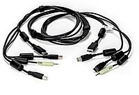 Vertiv Avocent USB Keyboard and Mouse, DisplayPort and Audio Cable, 6 ft. - CBL0104