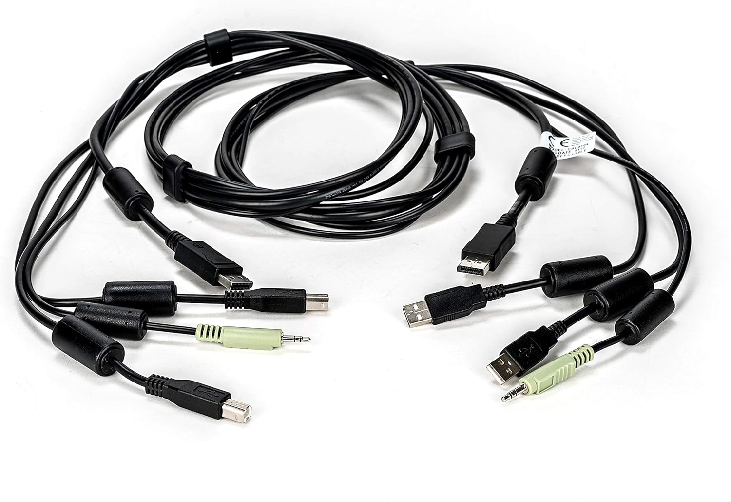 Vertiv Avocent USB Keyboard and Mouse, DisplayPort and Audio Cable, 6 ft. - CBL0104