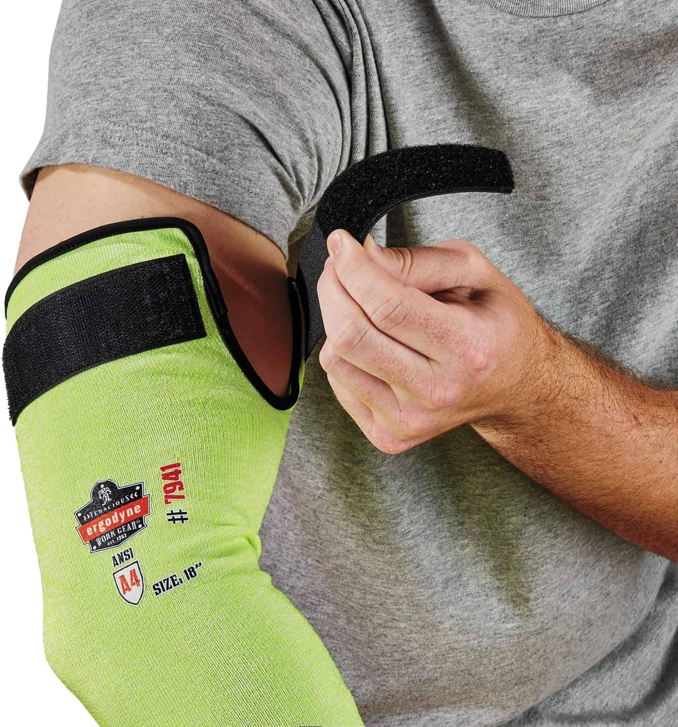 Ergodyne ProFlex 7941 Cut-Resistant Arm Sleeve, Pair