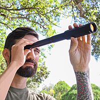 Humvee Monocular Telescope, for Men, Camping, for Hunting, Fishing, Cruises, Hiking, Military Gear, Great Tactical Gear