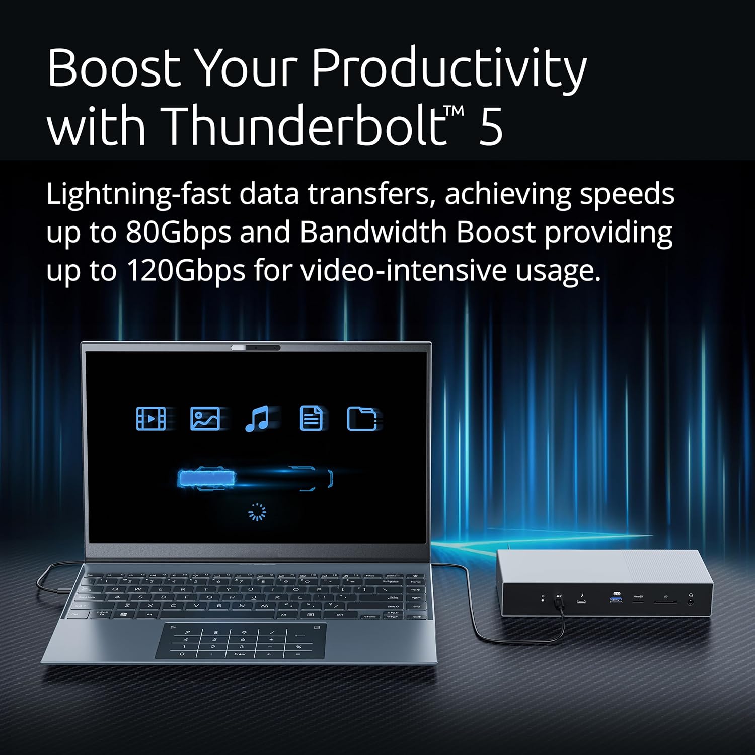 KENSINGTON Thunderbolt Docking Station for Multiple Displays