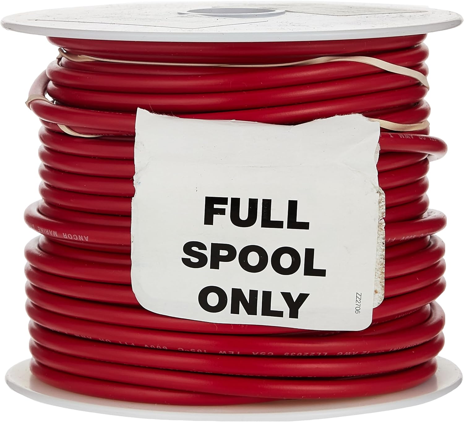 Ancor 102810 Tinned Copper Wire, 16 AWG (1mm2), Red - 100ft
