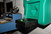 Hughes Portable, Self-Contained, 16-Gallon Gravity-Fed Eyewash Station