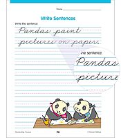 Carson Dellosa Grades 2-5 Cursive Handwriting Workbook, Writing Book With Sight Words, Sentences