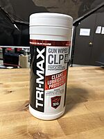 Real Avid Tri-Max CLP Gun Cleaning Wipes 60 Count | CLP Gun Cleaner And Lubricant | One-Step Gun Cleaning Oil and Lubricant Wipes | Gun Rust Remover Gun Lubricant & Protectant | Gun Cleaning Oil Wipes