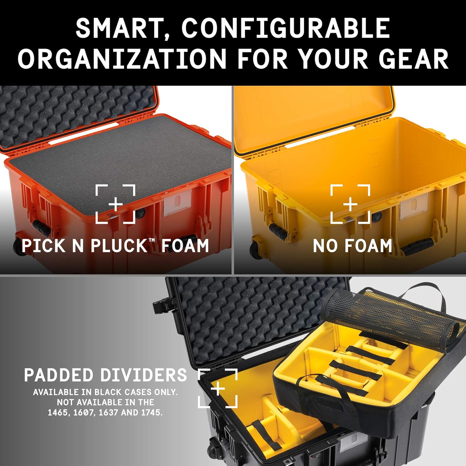 Pelican Air 1607 Case with Foam Inserts